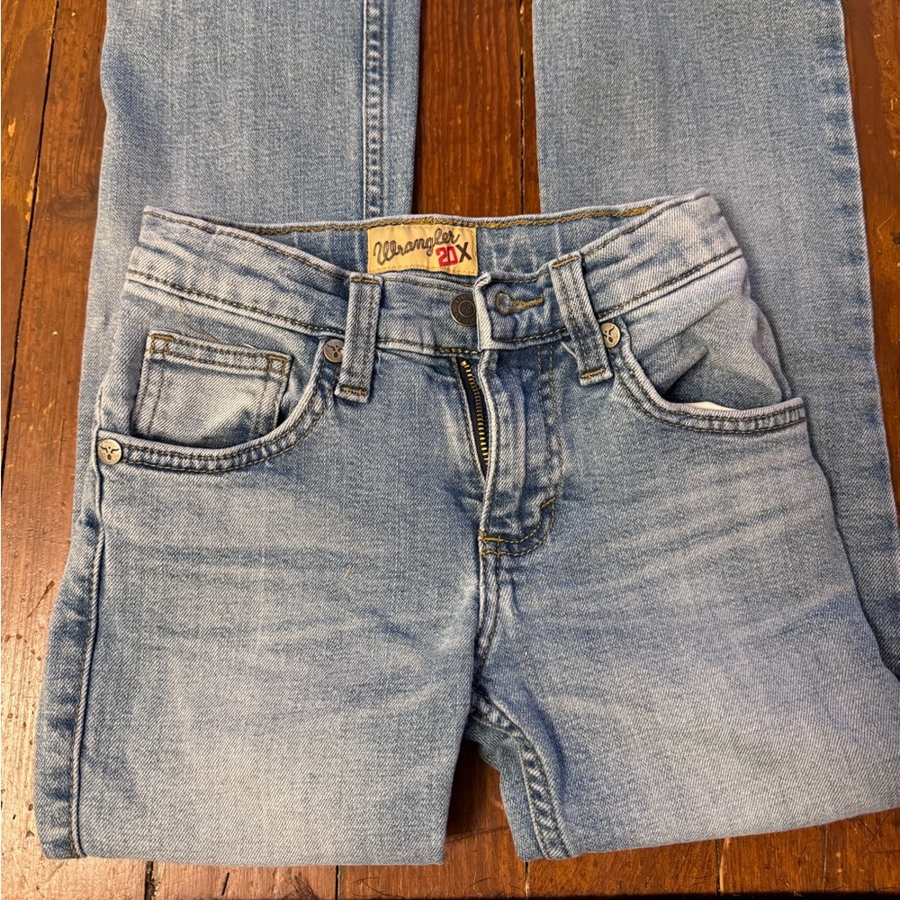 Boys 7 slim Wranglers